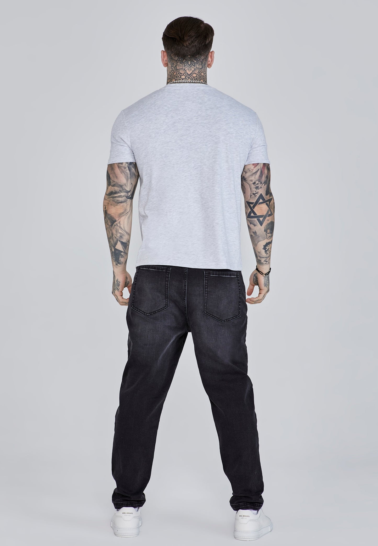 Grey Marl Logo T-Shirt